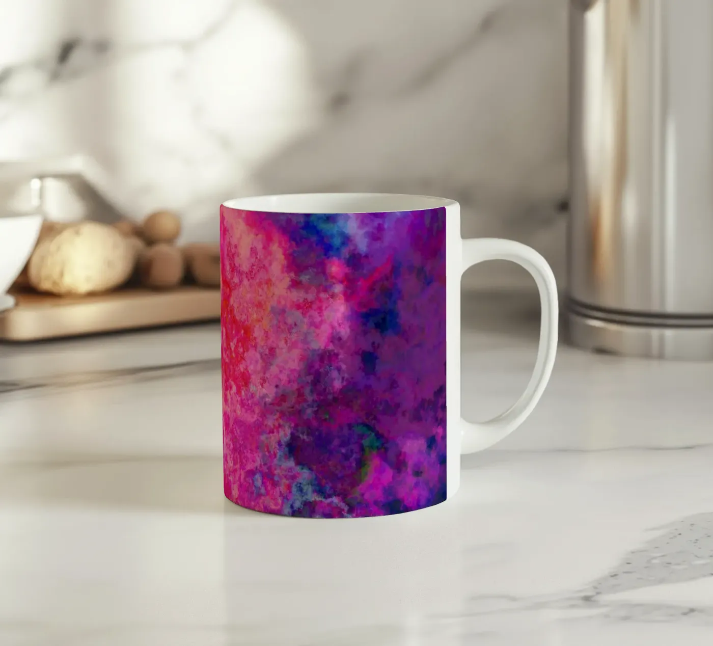 FUSE ceramic mug by shellybremmer - clouds