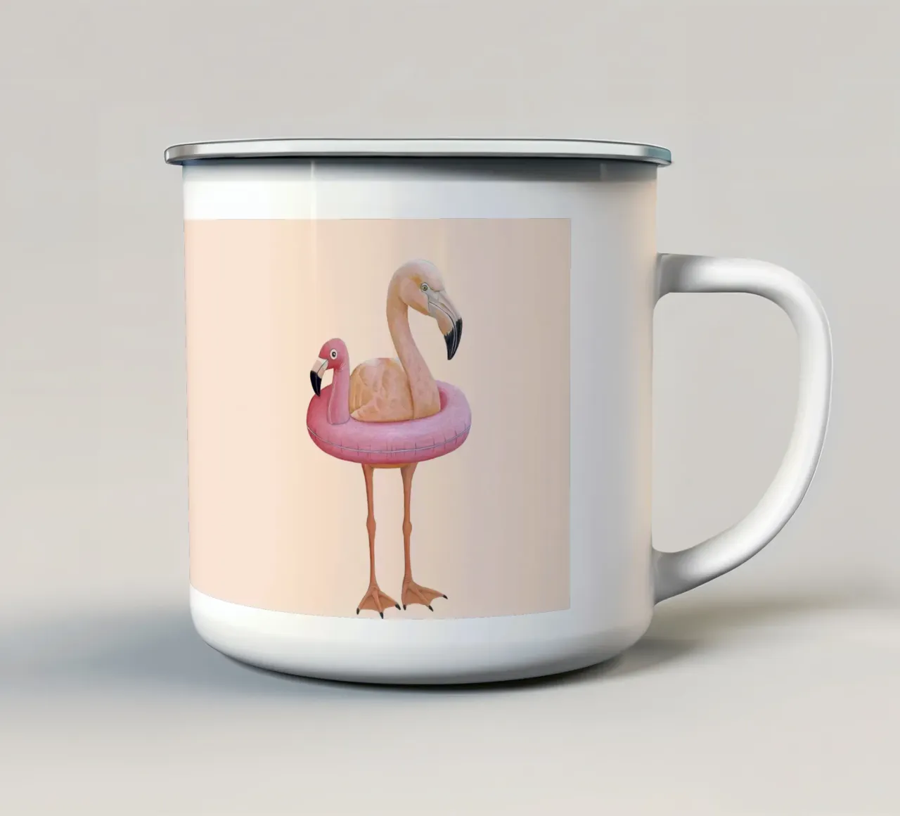 Safety first tazza in smalto da Graphit und Farbe