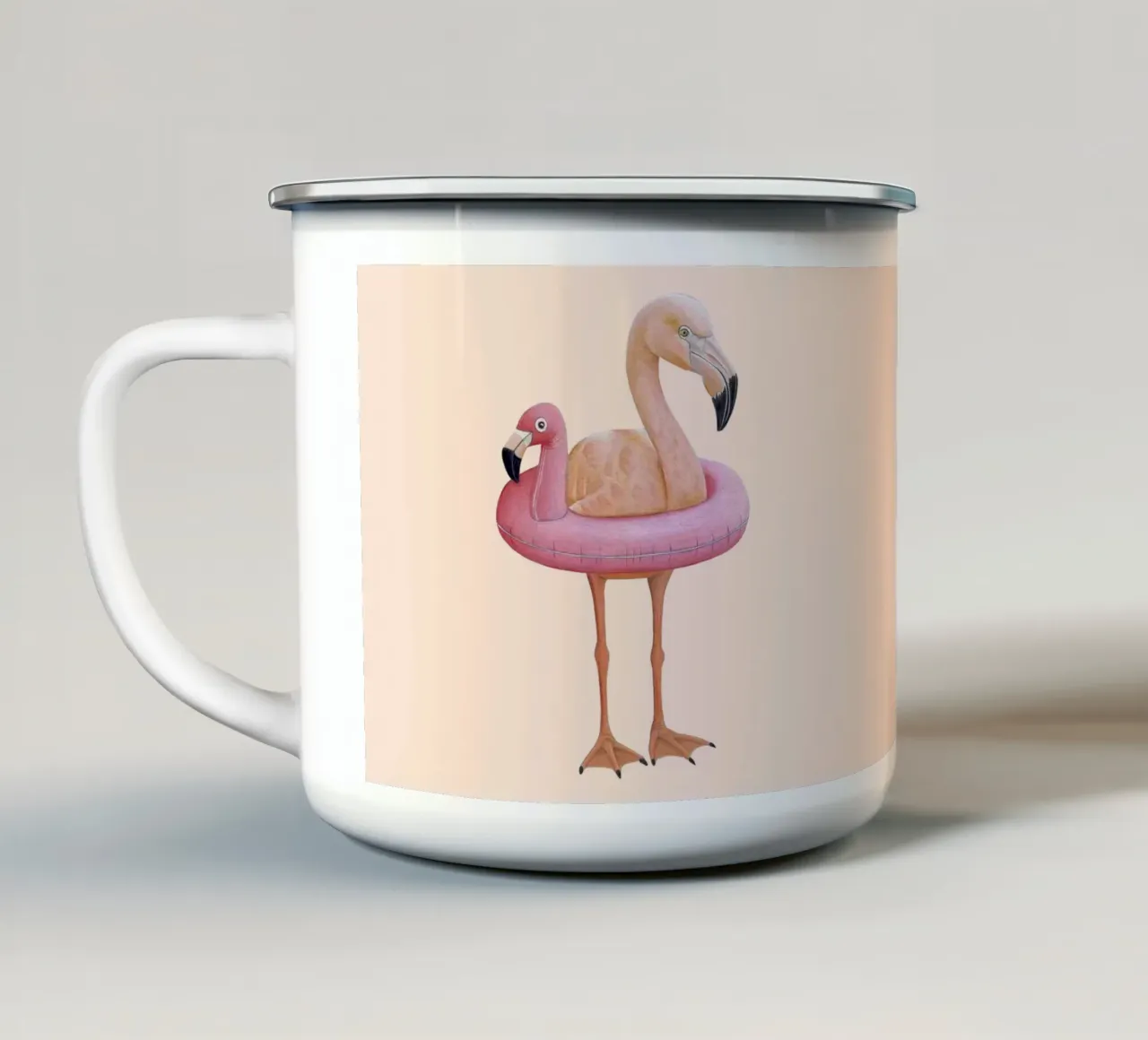 Safety first tazza in smalto da Graphit und Farbe