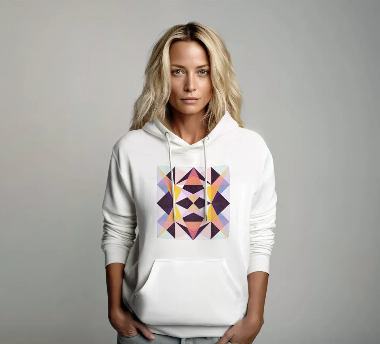 cocoon felpa con cappuccio da lovely lines