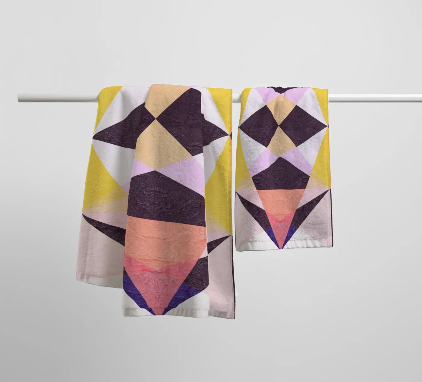 cocoon badhanddoek van Lines Inside