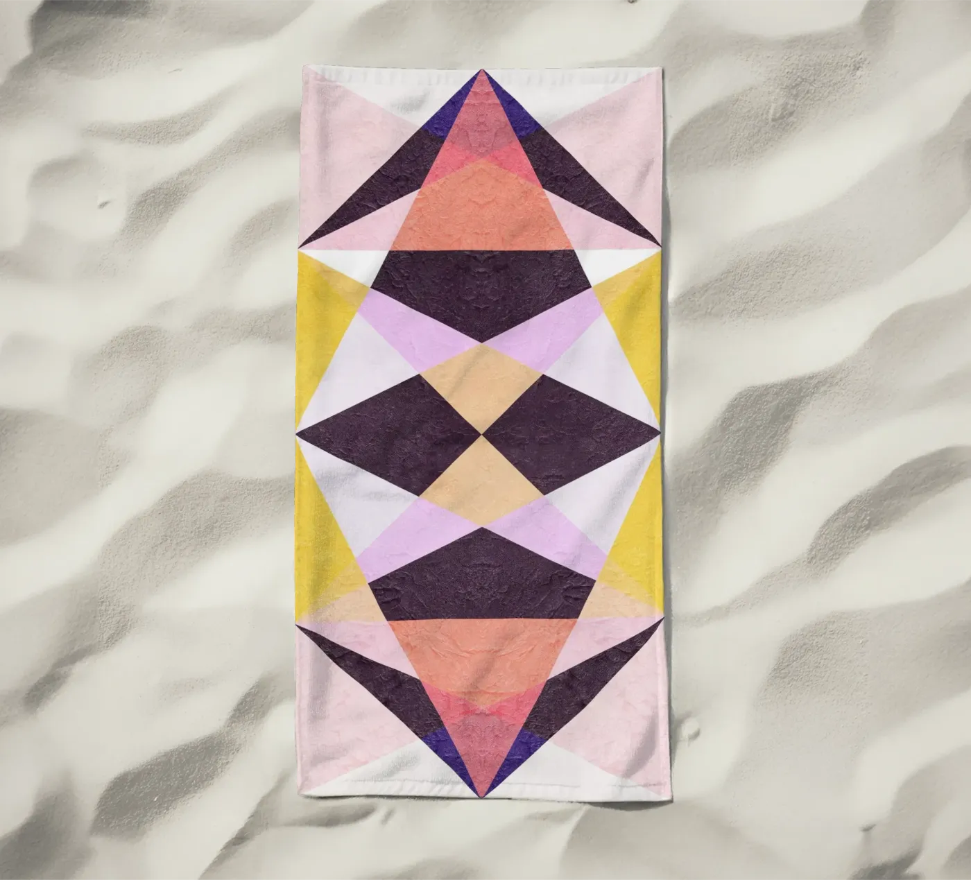 cocoon Strandtuch von Abstract Joy