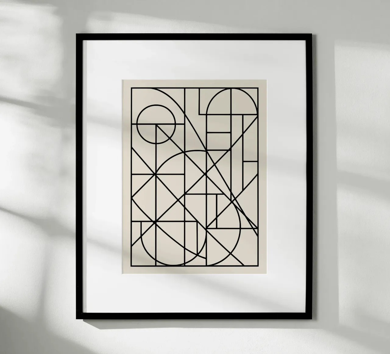 Design geometrico delle linee carta hahnemühle da Life of Pie