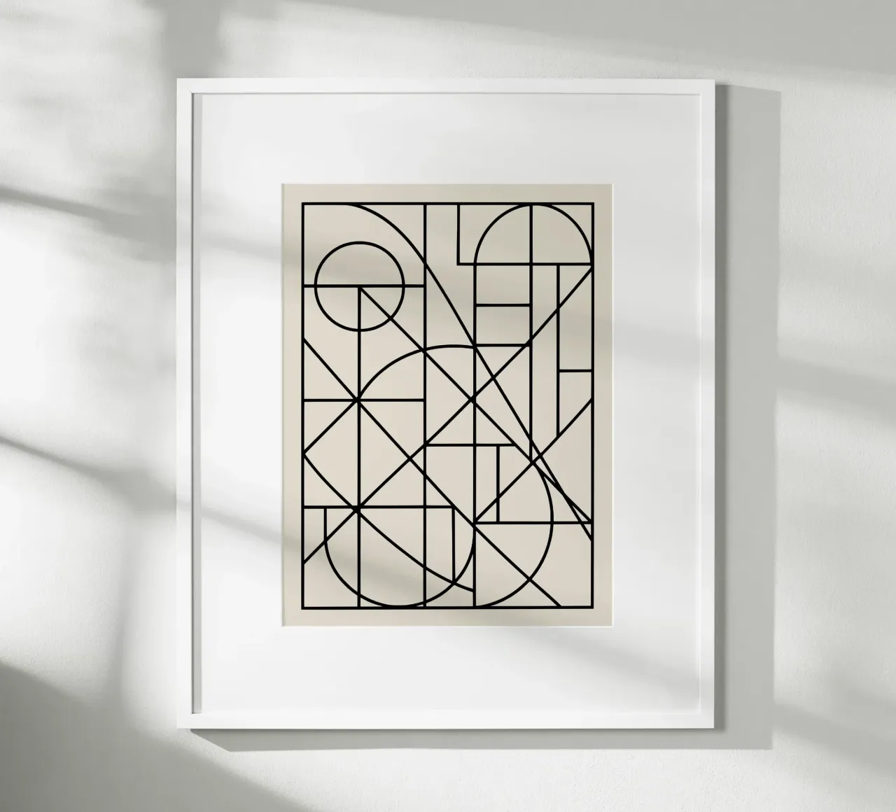 Design geometrico delle linee carta hahnemühle da Life of Pie