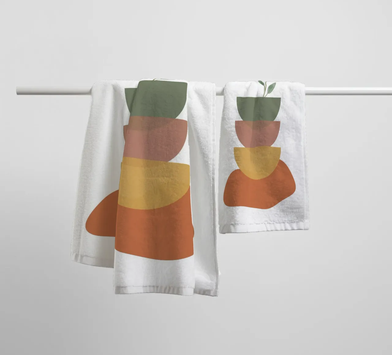 Abstract art towel by DesignArt