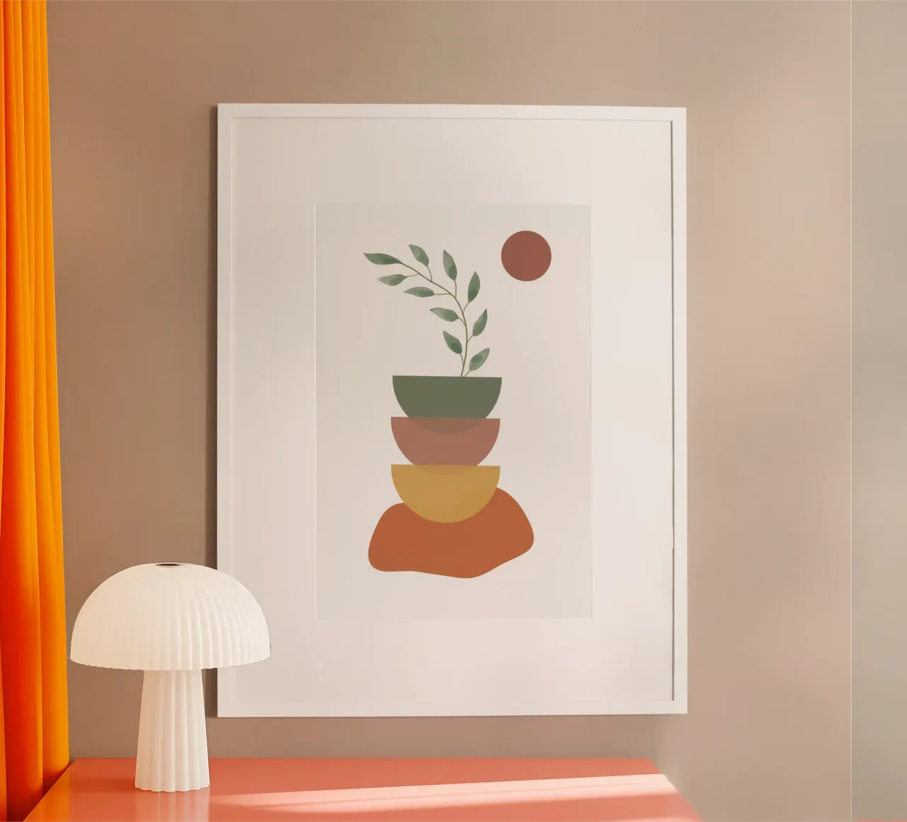Abstrakte Kunst Poster von DesignArt