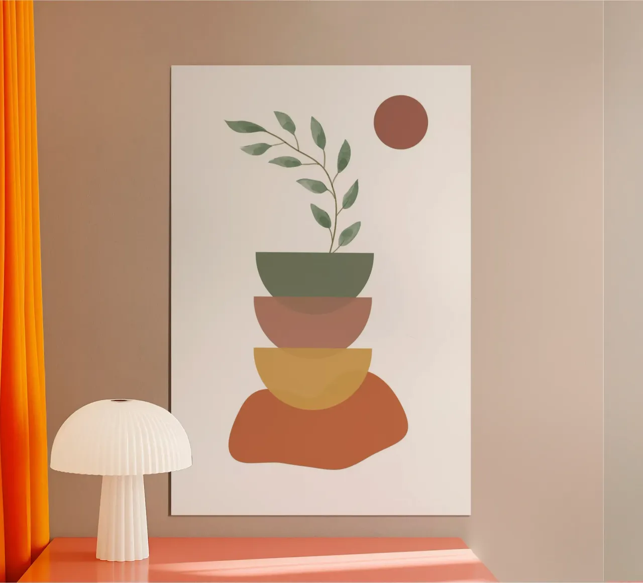 Abstrakte Kunst Poster von DesignArt