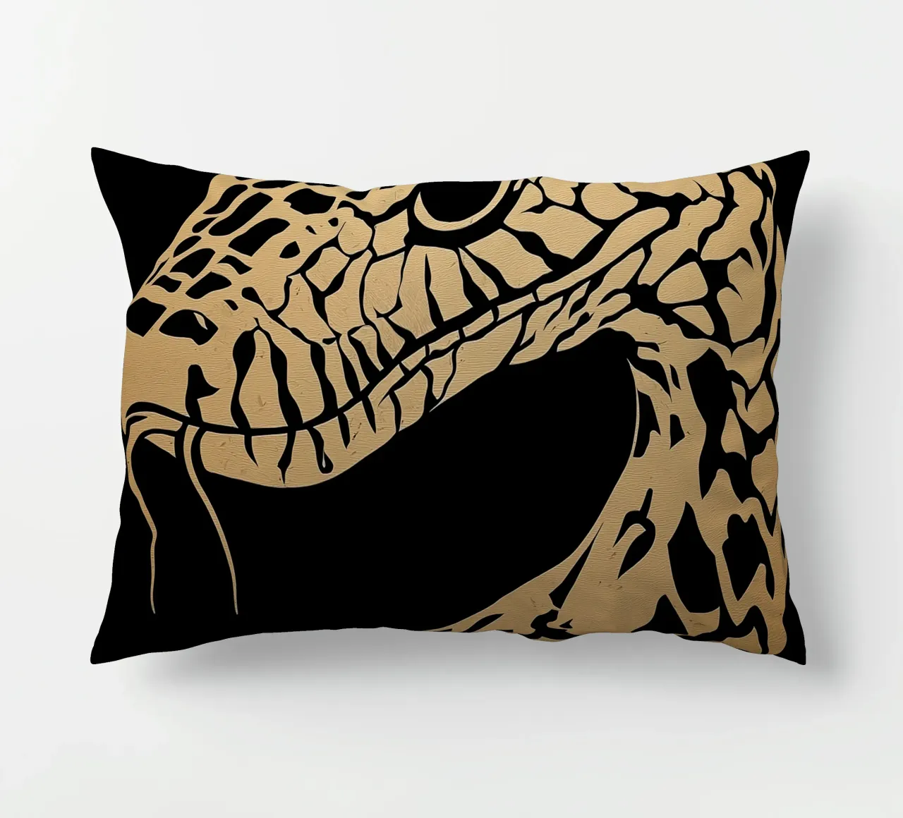 Design a serpente dorato cuscino da Autofocus