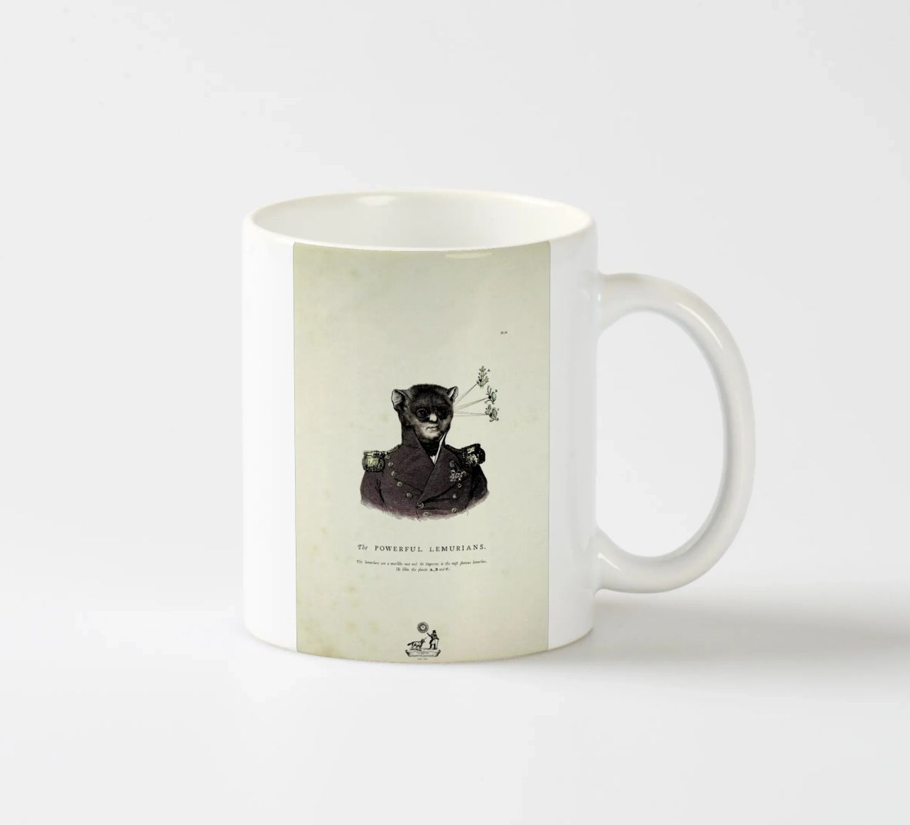 The powerful lemurians tazza in ceramica da Matteo Morelli