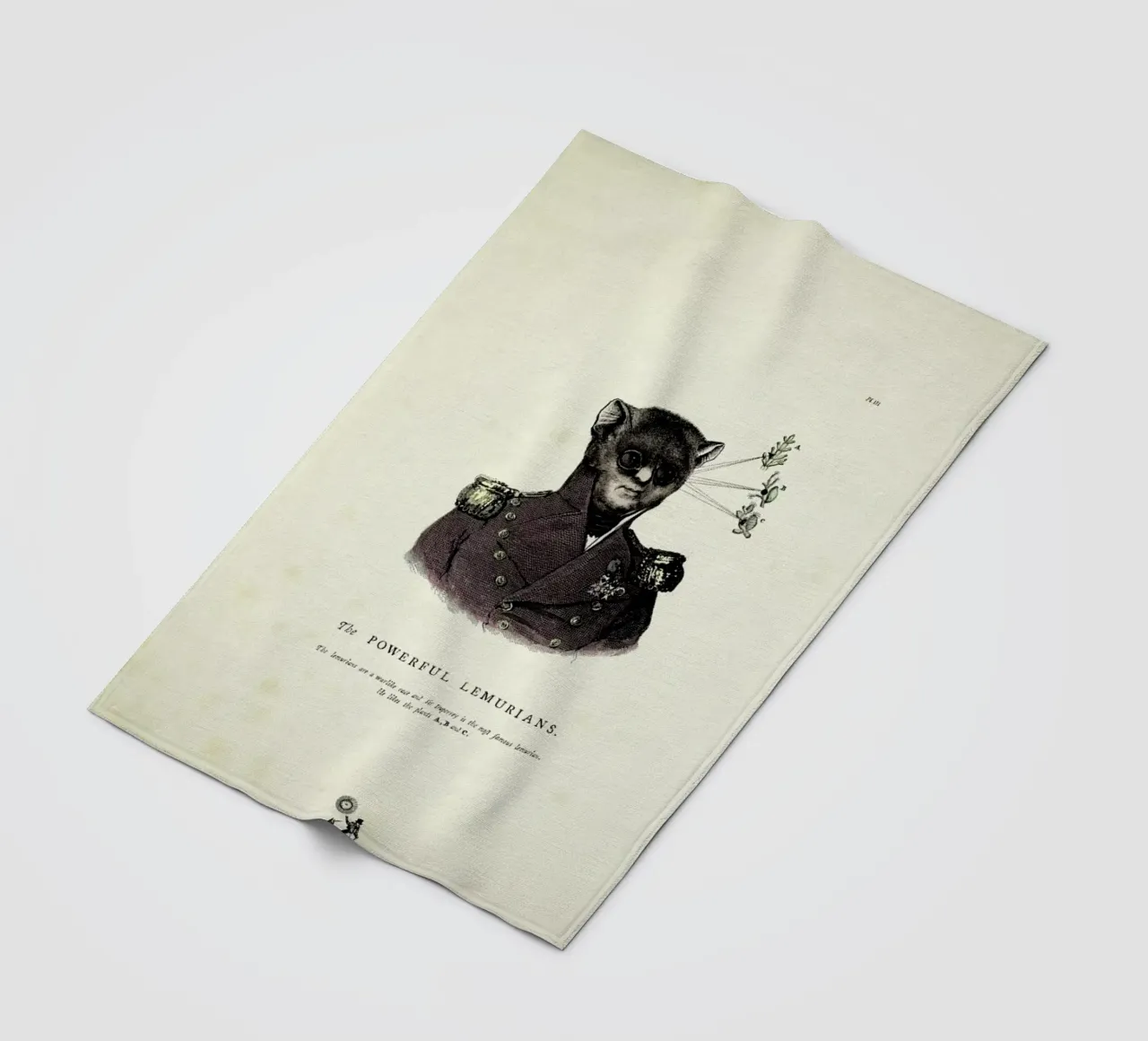 The powerful lemurians coperta in pile da Matteo Morelli