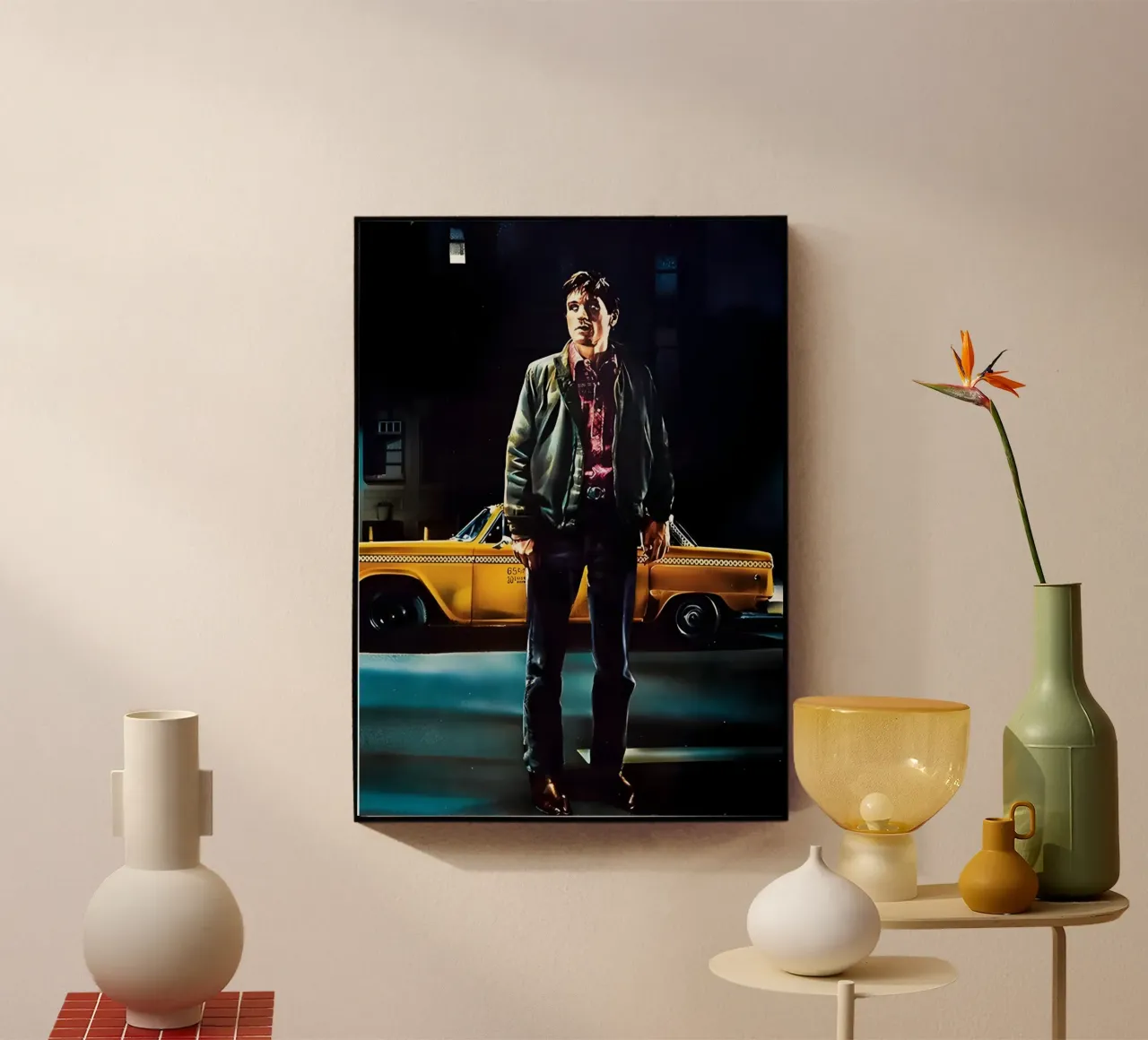 Taxi Driver plexiglass da Funny Frame Factory