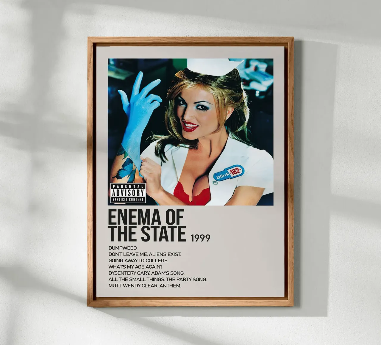 Blink 182 Enema Of The State Tracklists pannello forex da Linda Tobrut