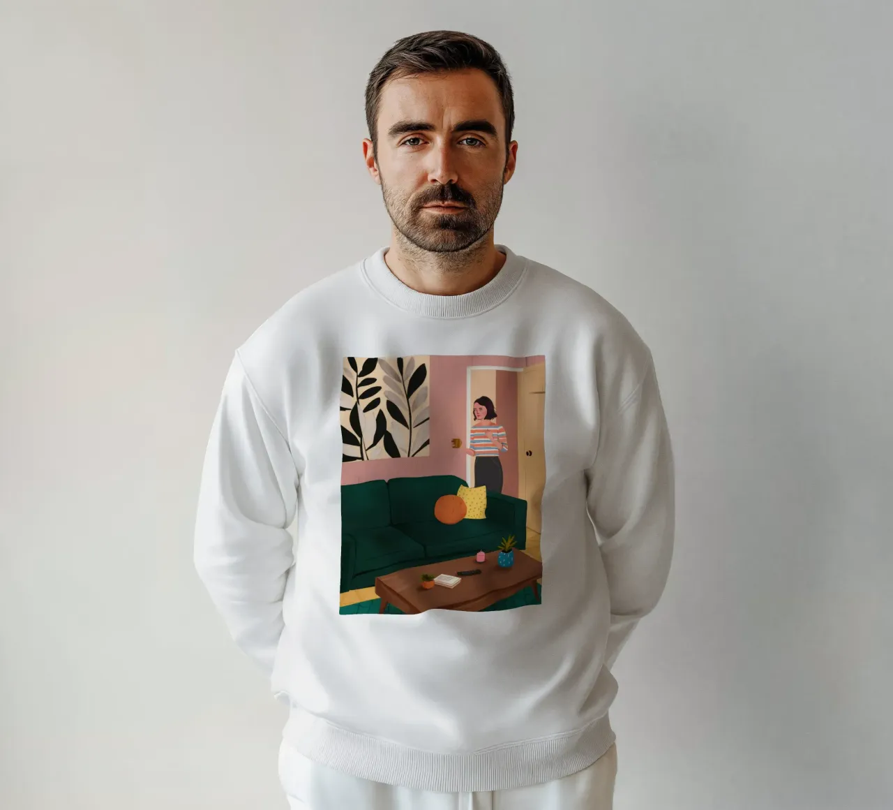 Scorcio di casa felpa da Sky Velour