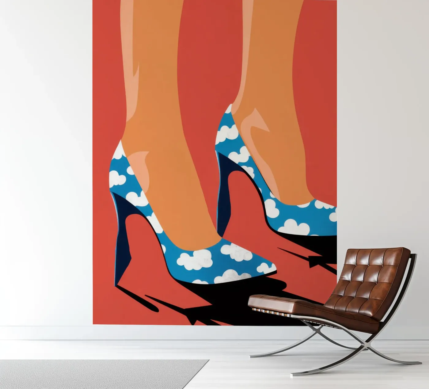 Hemelse stap voorwaarts fotobehang van Sky Velour