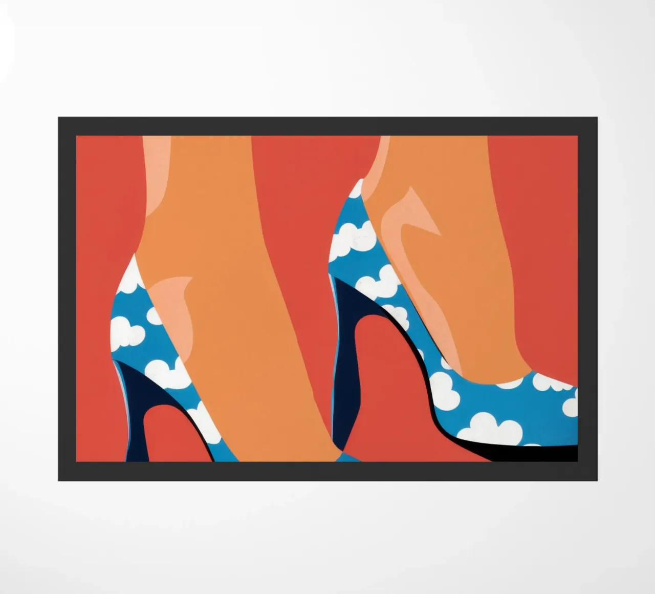 Celestial Step Forward doormat by Sky Velour