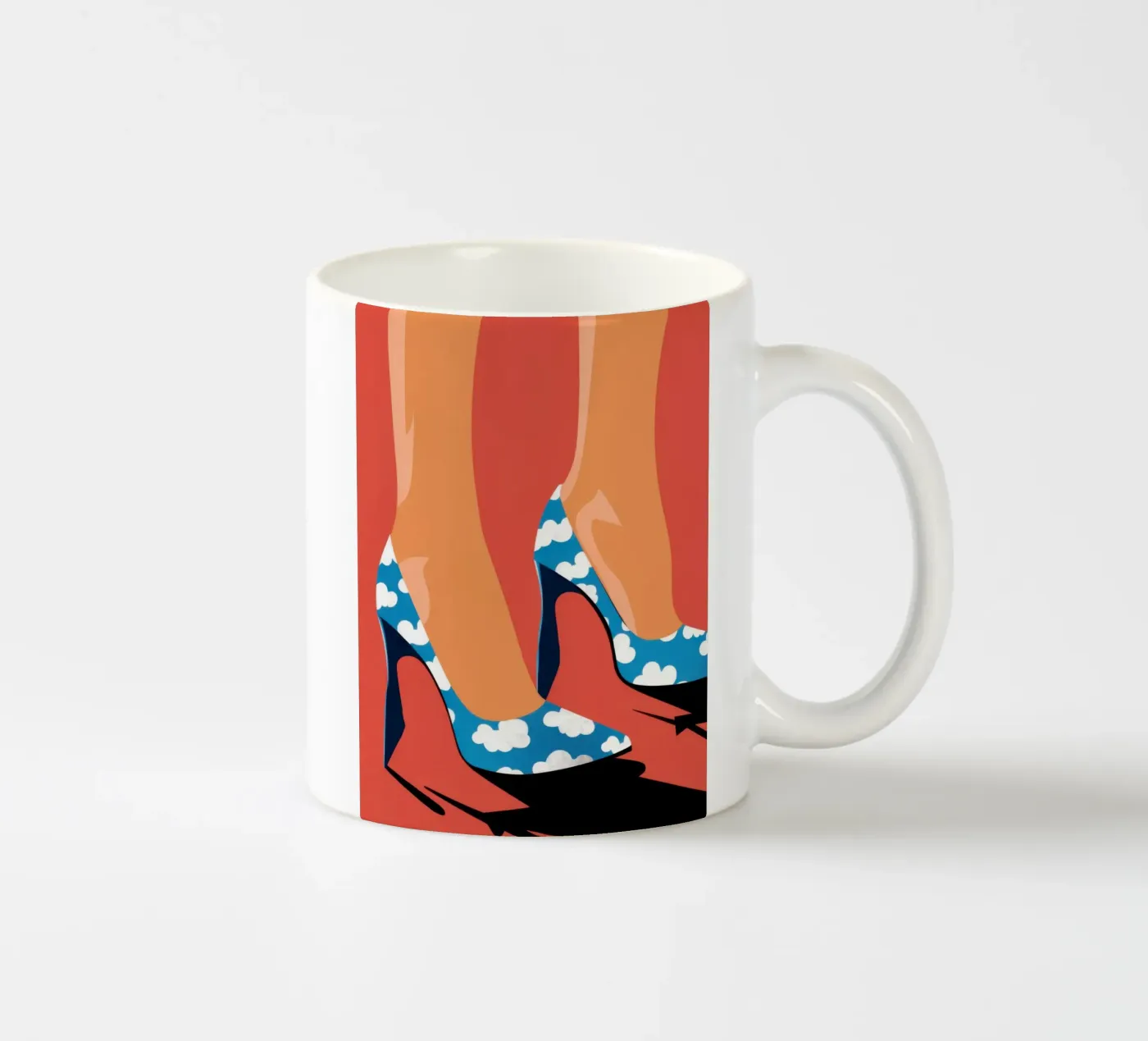Celestial Step Forward ceramic mug by Sky Velour