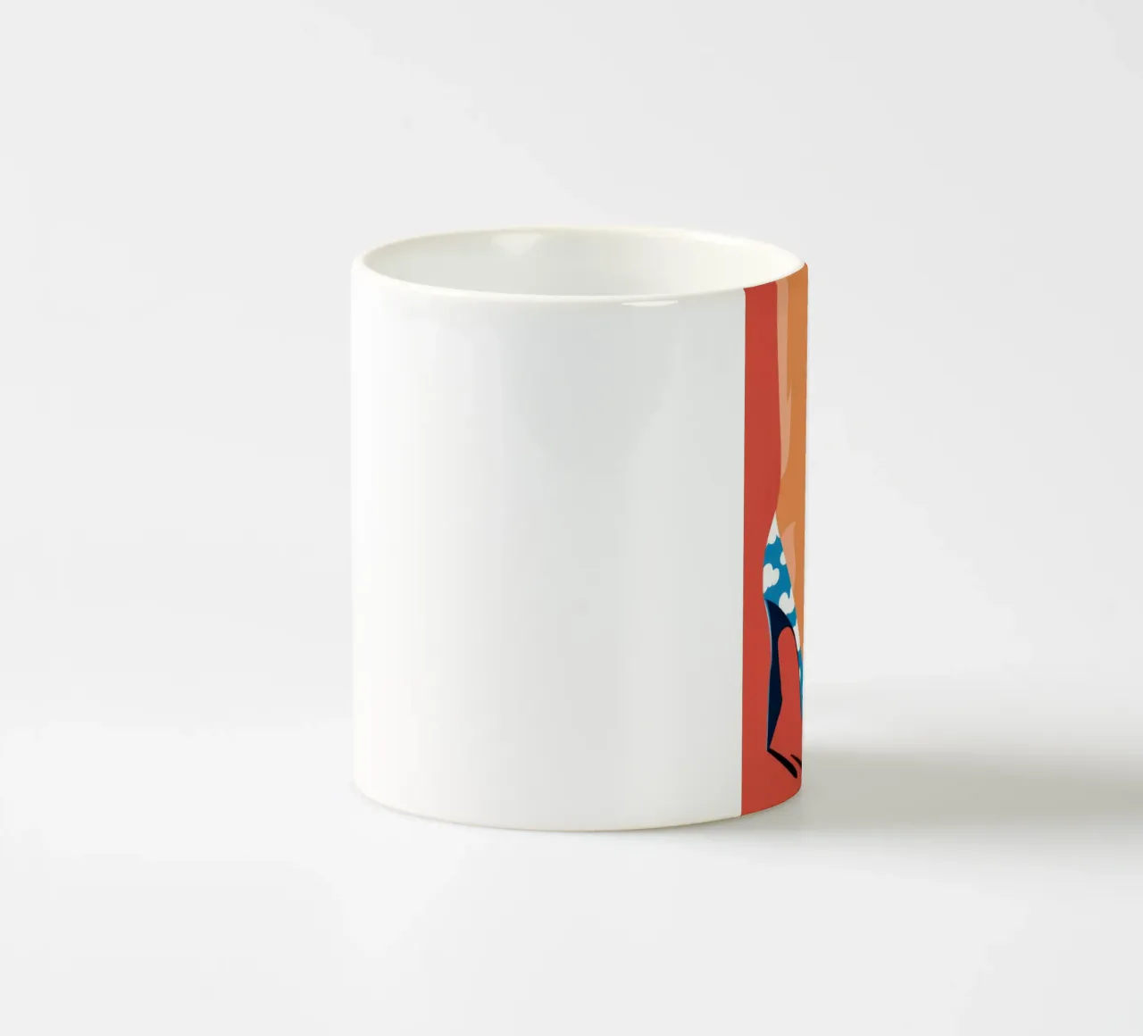 Celestial Step Forward ceramic mug by Sky Velour