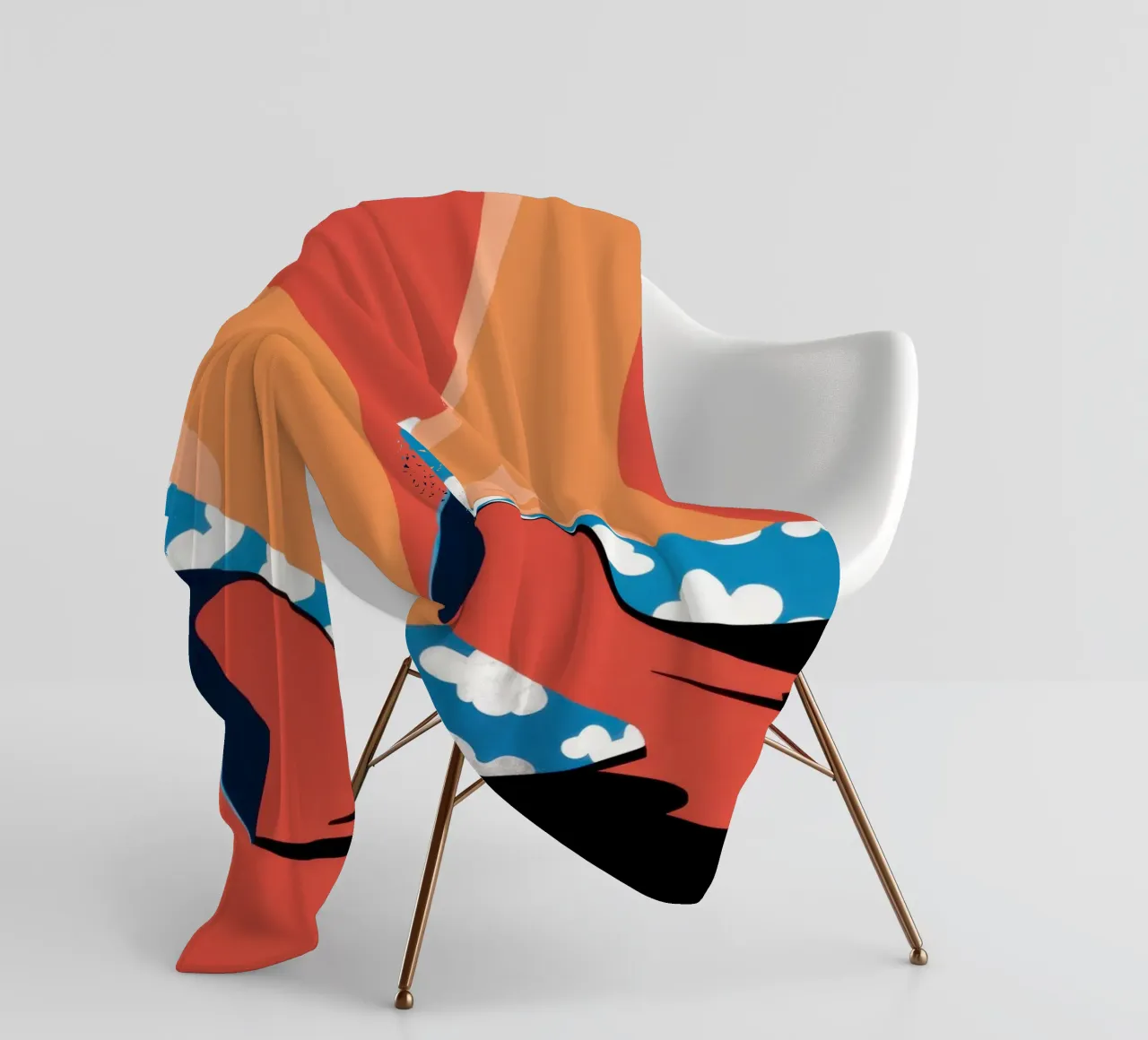 Celestial Step Forward fleece blanket by Sky Velour