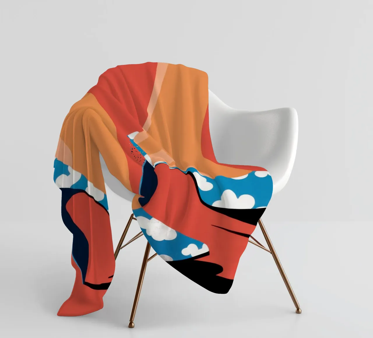 Celestial Step Forward fleece blanket by Sky Velour