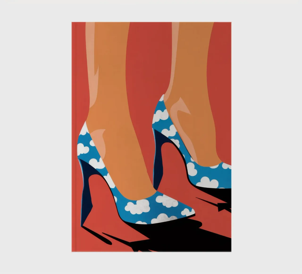 Celestial Step Forward notebook by Sky Velour