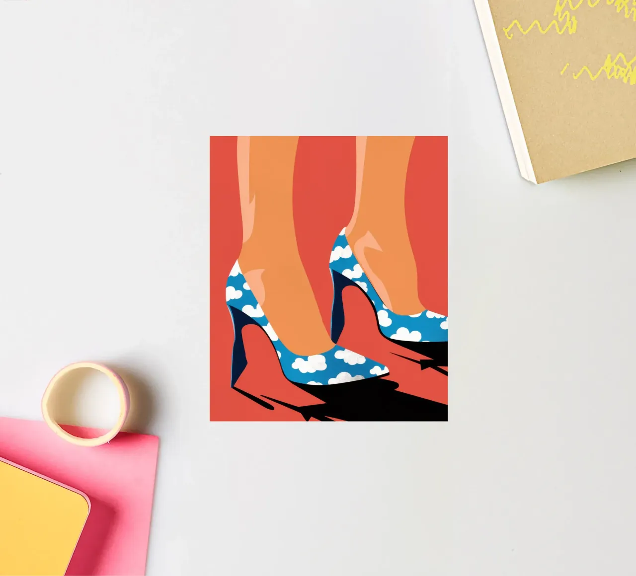 Celestial Step Forward sticker by Sky Velour