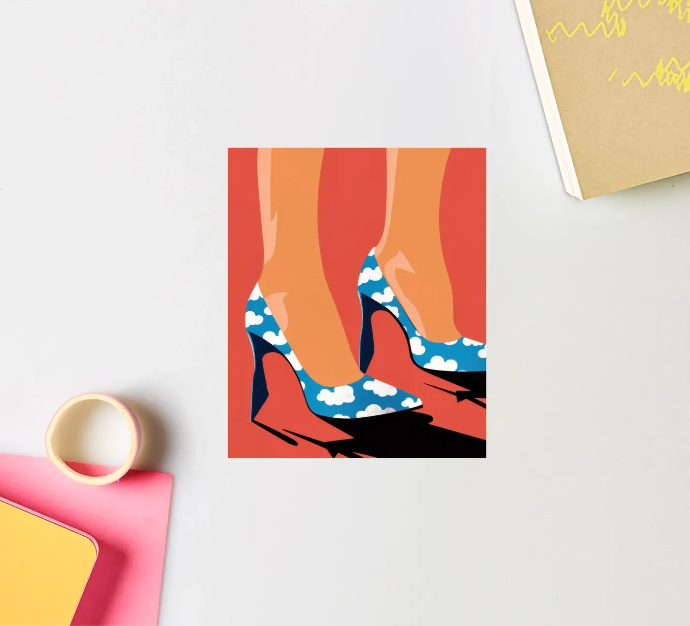 Celestial Step Forward Sticker von Sky Velour