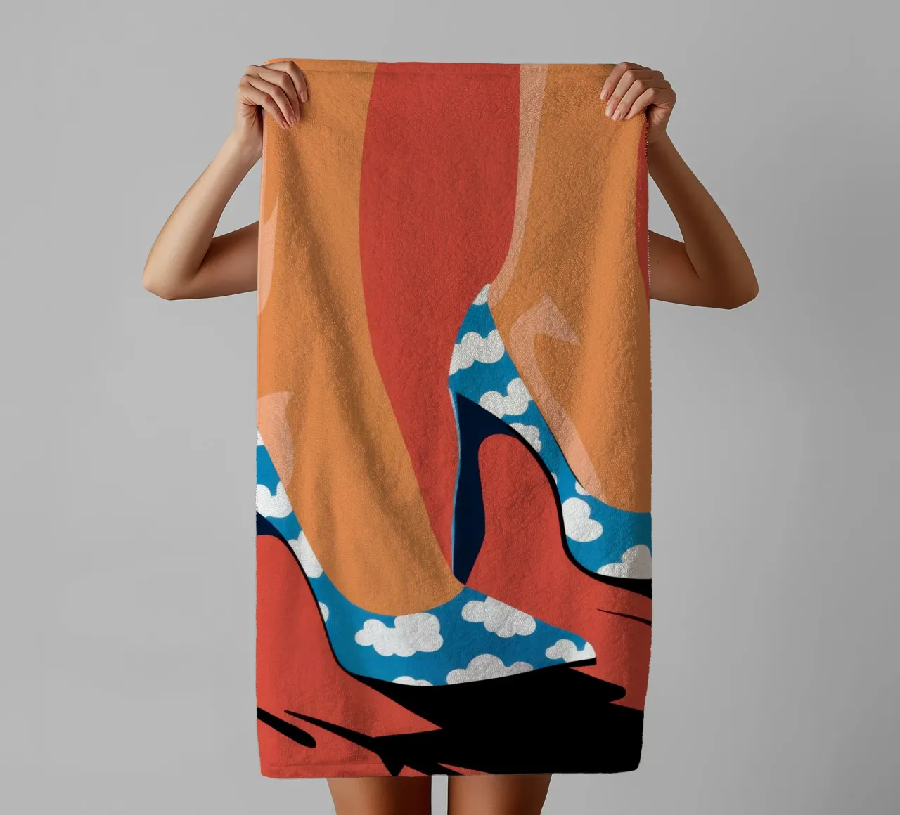 Celestial Step Forward towel by Sky Velour
