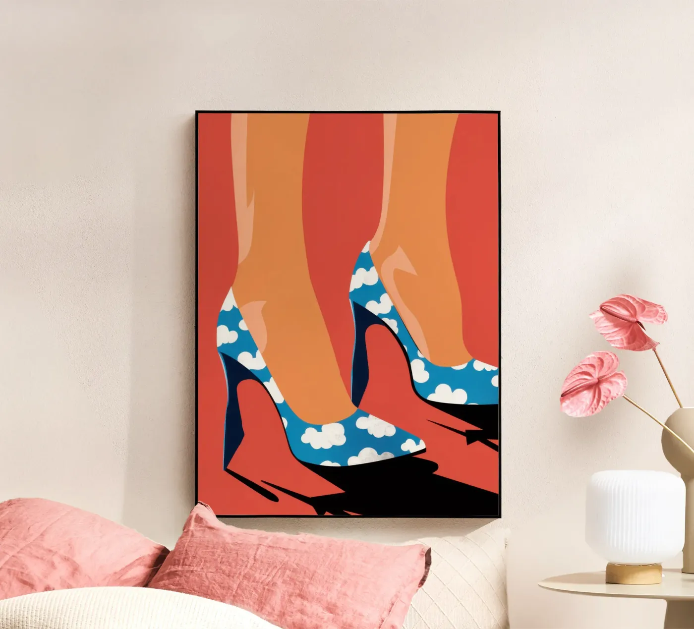 Celestial Step Forward Acryl-Glas von Sky Velour