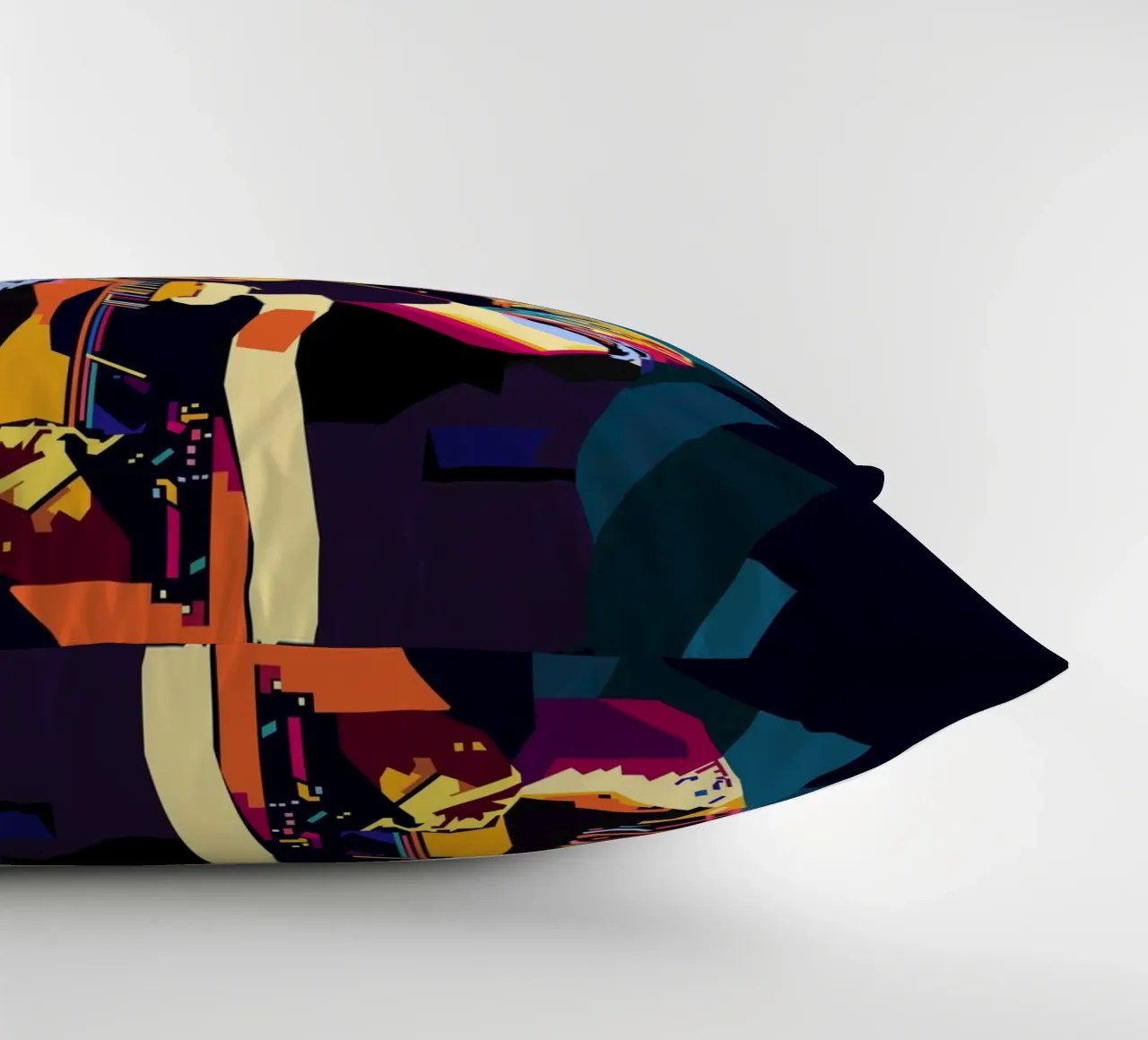 Bruce Springsteen WPAP Popart decorative cushion by KP Artwork