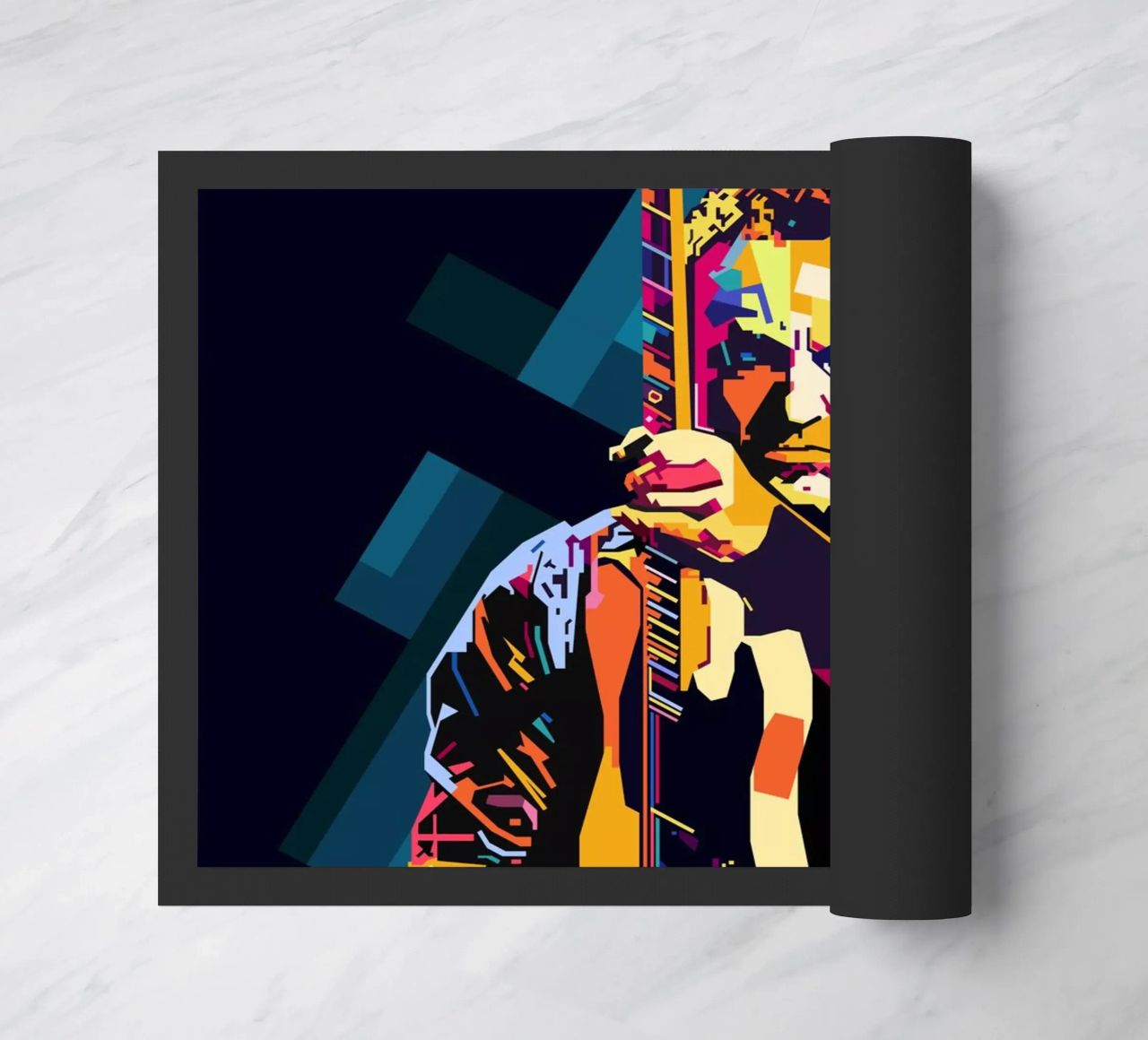 Bruce Springsteen WPAP Popart zerbino da KP Artwork