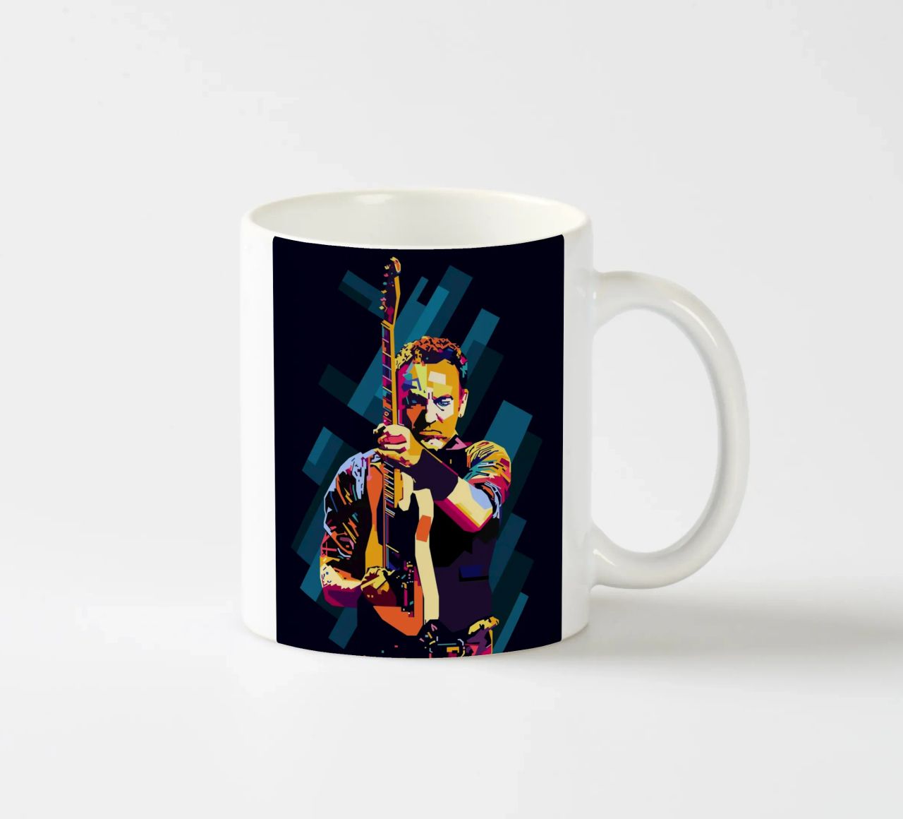 Bruce Springsteen WPAP Popart tazza in ceramica da KP Artwork