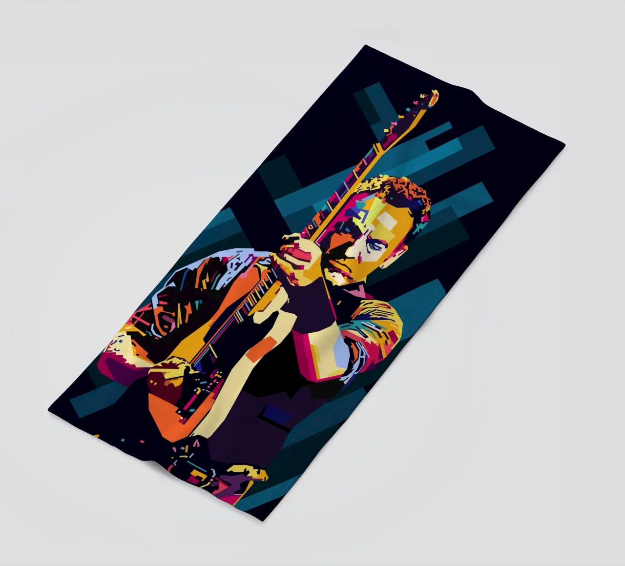 Bruce Springsteen WPAP Popart telo mare da KP Artwork