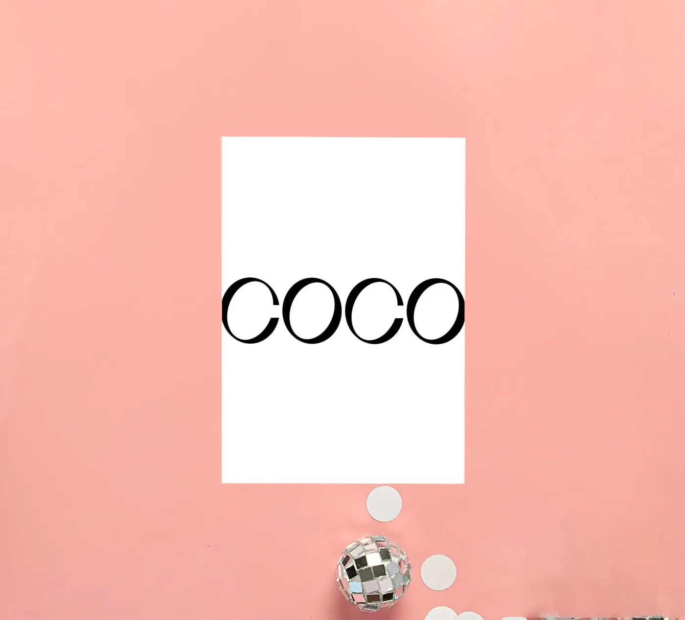 Coco sticker van John Sander