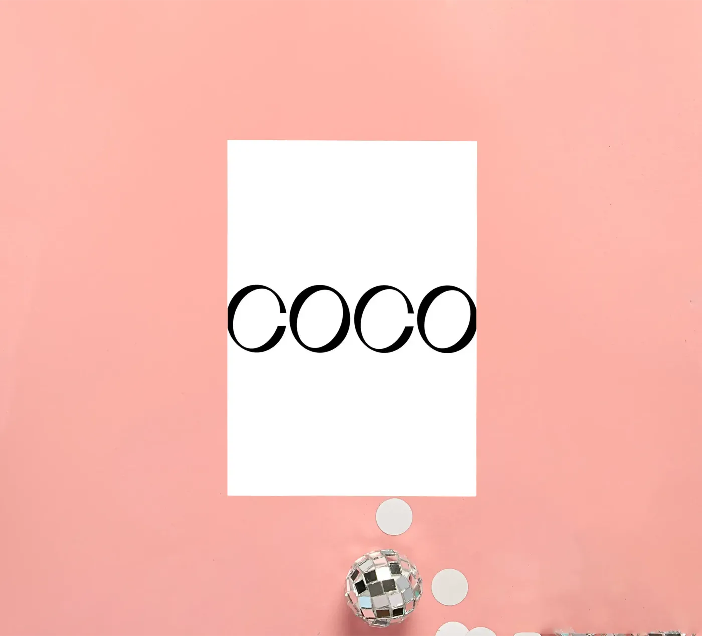Coco Sticker von John Sander