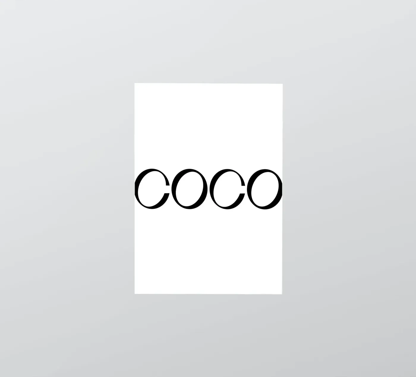 Coco sticker van John Sander