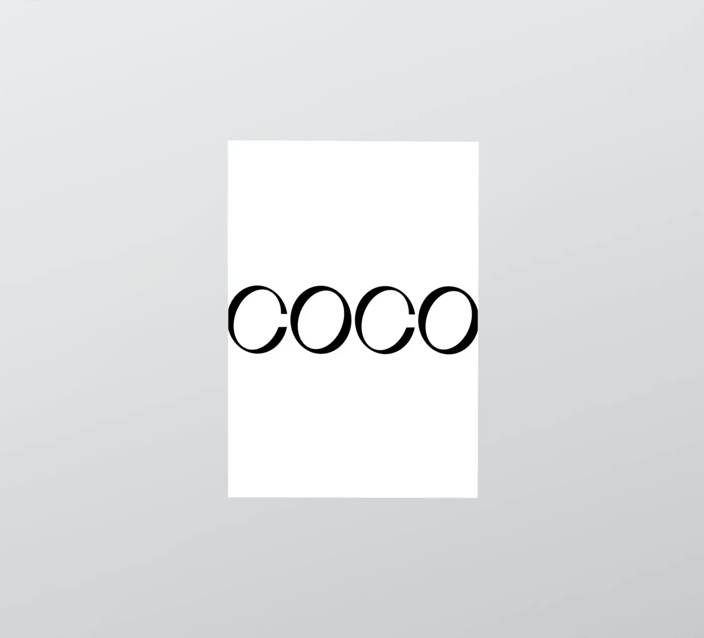Coco Sticker von John Sander