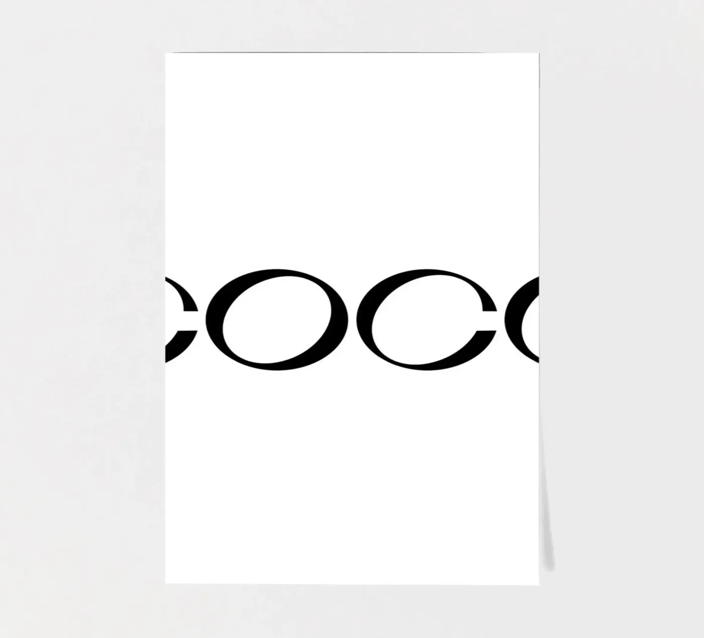 Coco planche autocollant de John Sander