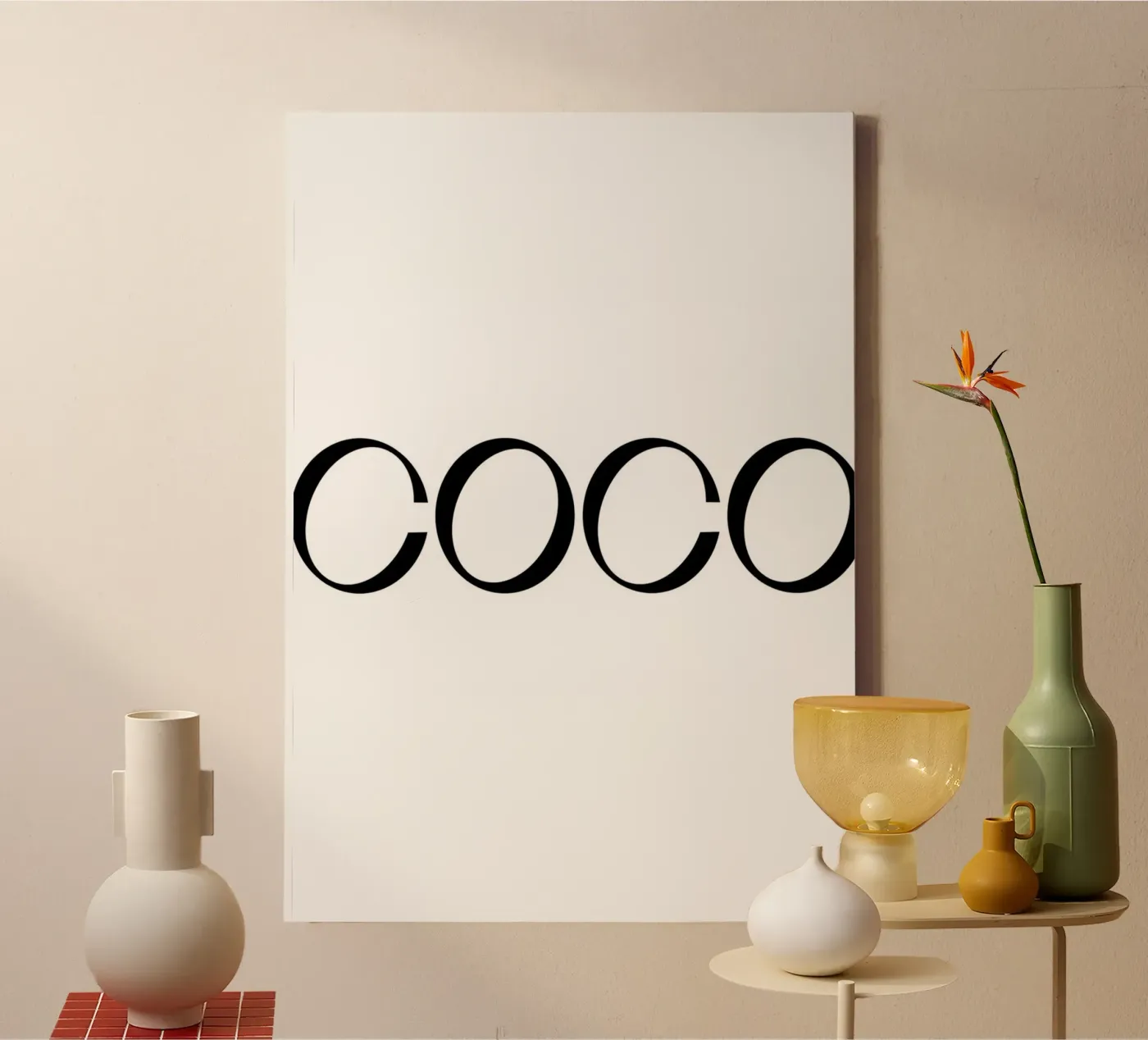 Coco canvas van John Sander