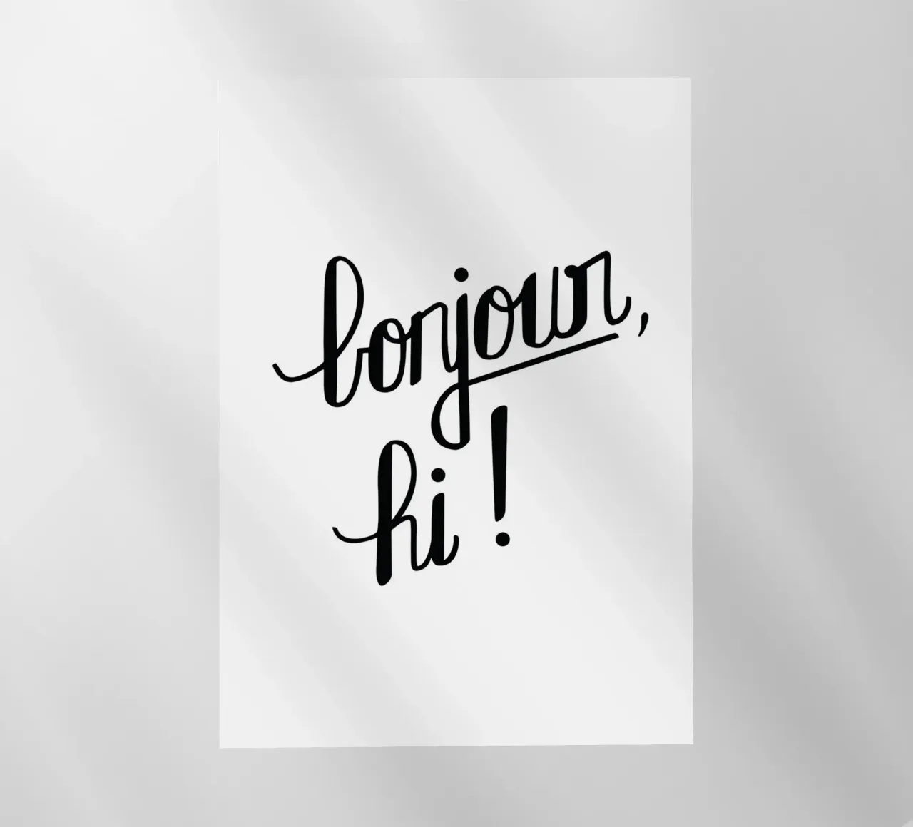 Ciao pellicola backlit da John Sander