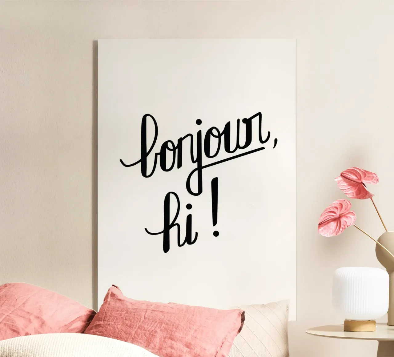 Hallo acryl van John Sander