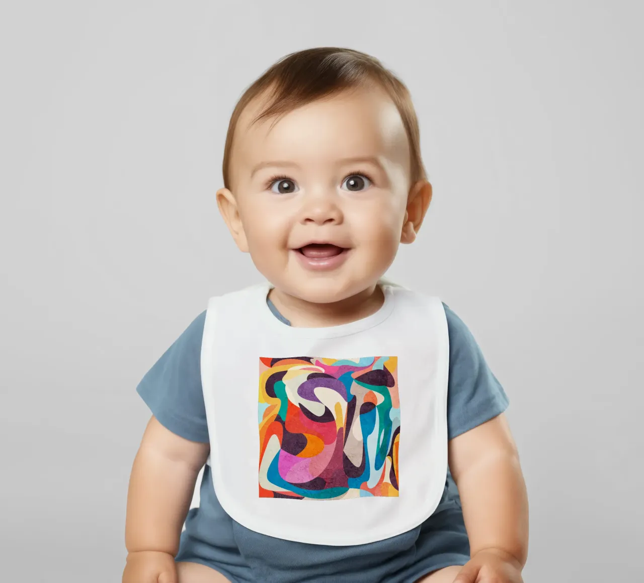 Foolish Lines bavaglino da Abstract 888