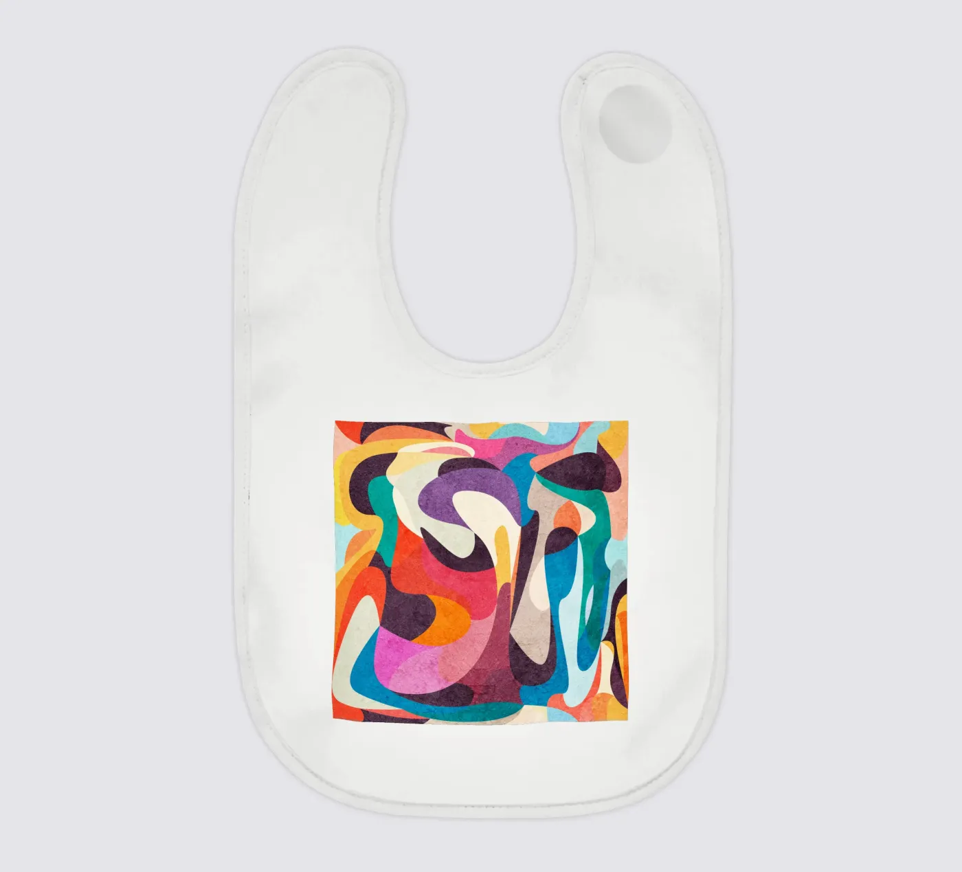 Törichte Linien Babylätzchen von Abstract Joy