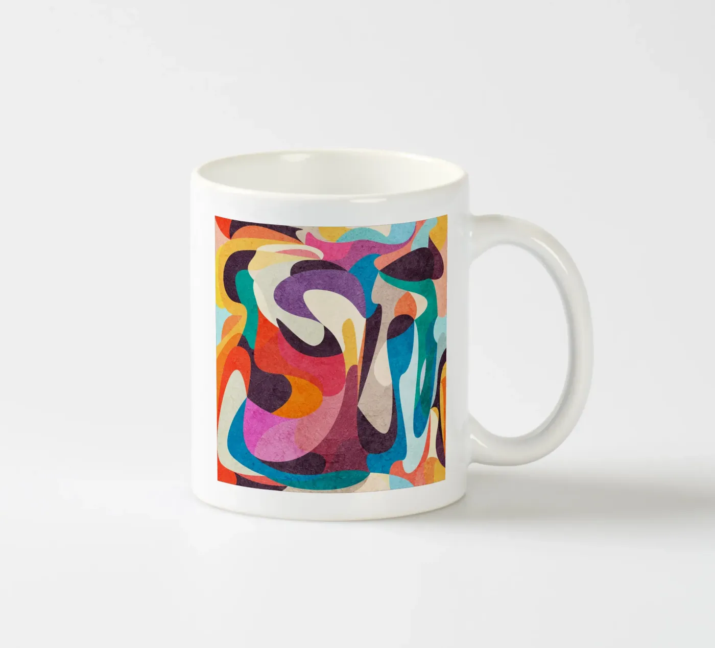 Foolish Lines ceramic mug by Lines Inside