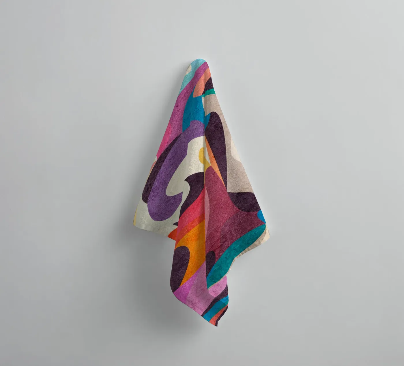 Foolish Lines towel by Lines Inside