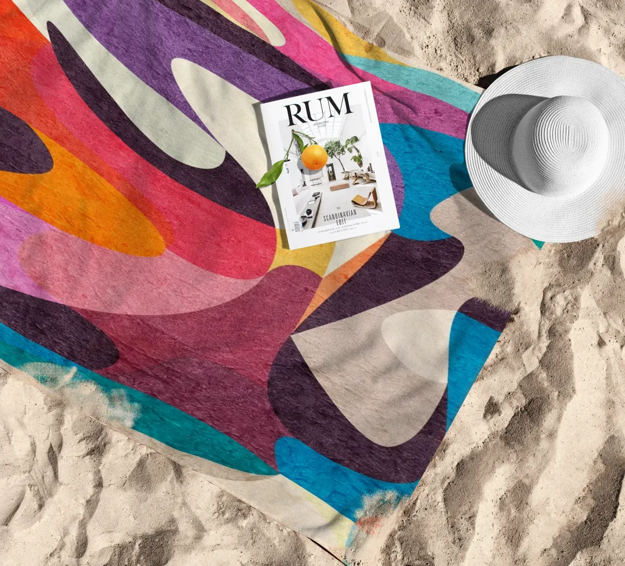 Foolish Lines telo mare da Abstract 888