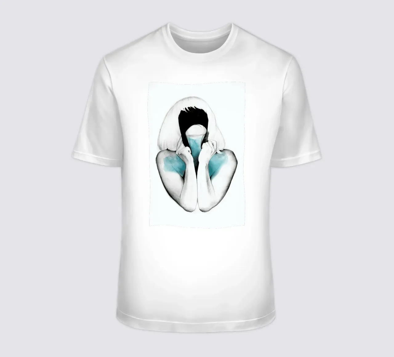 Hide I t-shirt da Ina Stanimirova