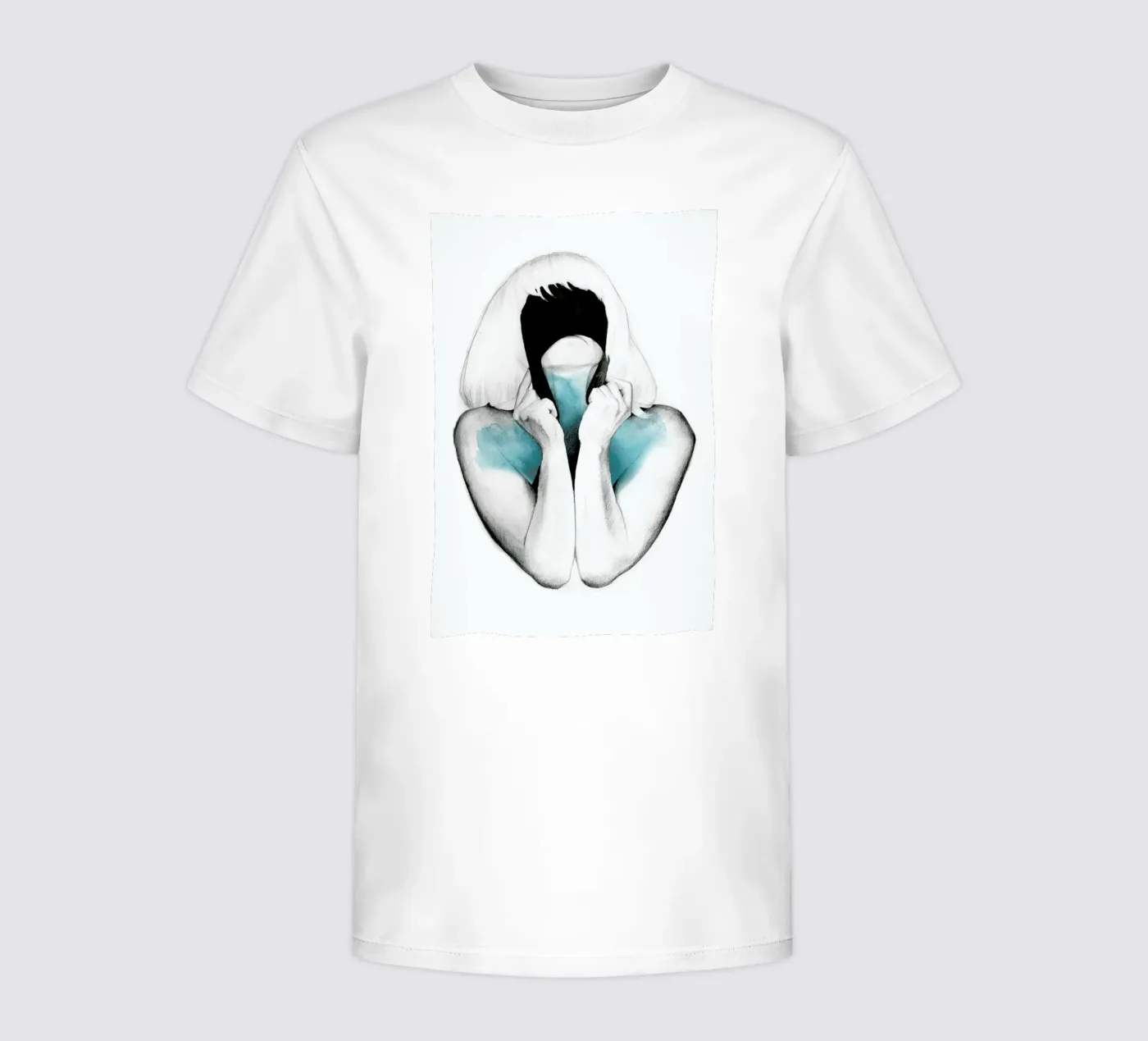 Hide I t-shirt bambini da Ina Stanimirova