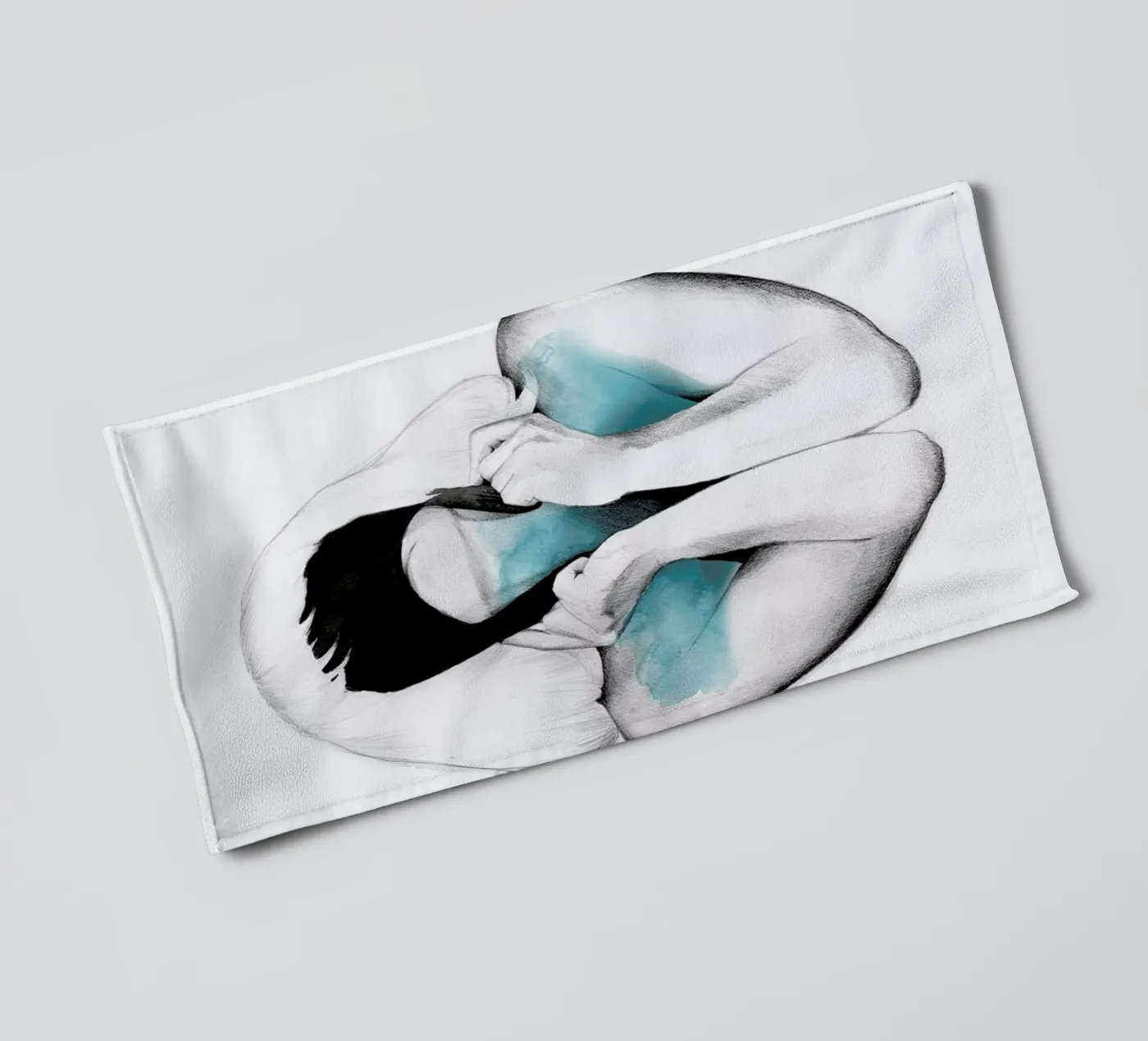 Hide I badhanddoek van Ina Stanimirova