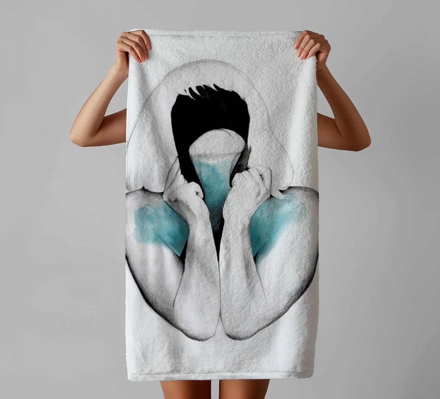 Hide I badhanddoek van Ina Stanimirova