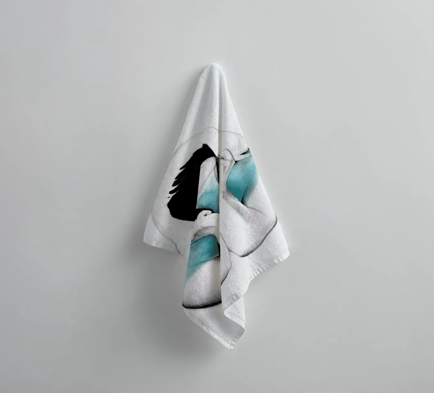 Hide I badhanddoek van Ina Stanimirova
